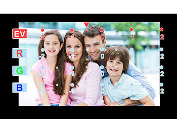 Somikon Diascanner: Foto-, Dia- & Negativscanner m. Display, ganz ohne PC, 2850 dpi, 20 MP