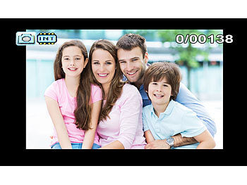 Somikon Diascanner: Foto-, Dia- & Negativscanner m. Display, ganz ohne PC, 2850 dpi, 20 MP