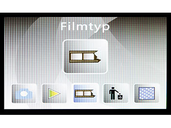 Somikon Diascanner: Foto-, Dia- & Negativscanner m. Display, ganz ohne PC, 2850 dpi, 20 MP