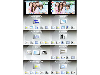 Somikon Diascanner: Foto-, Dia- & Negativscanner m. Display, ganz ohne PC, 2850 dpi, 20 MP