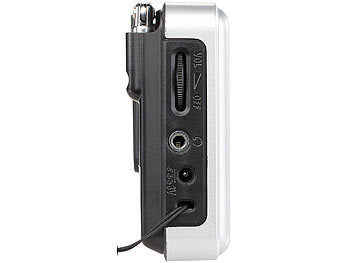 auvisio Transistorradio:
auvisio Analoger 9-Band-Weltempfänger mit FM, MW & 7x KW, Jackentaschen-Format