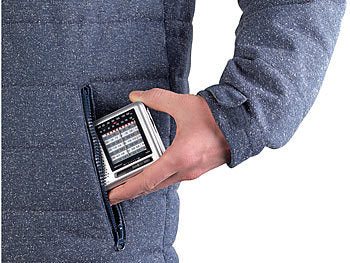auvisio Transistorradio:
auvisio Analoger 9-Band-Weltempfänger mit FM, MW & 7x KW, Jackentaschen-Format