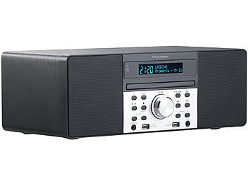 VR-Radio Radio mit CD: VR-Radio Digitalradio mit DAB+, FM, Bluetooth, CD, Audio-Player, USB-Port, 60 W