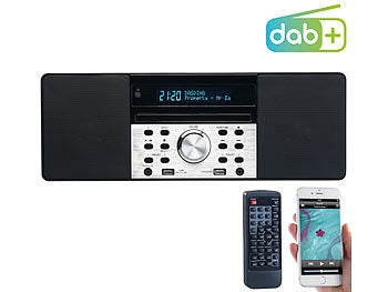 VR-Radio Radio mit CD: VR-Radio Digitalradio mit DAB+, FM, Bluetooth, CD, Audio-Player, USB-Port, 60 W