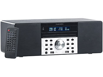 VR-Radio Radio mit CD: VR-Radio Digitalradio mit DAB+, FM, Bluetooth, CD, Audio-Player, USB-Port, 60 W