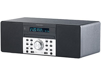 VR-Radio Radio mit CD: VR-Radio Digitalradio mit DAB+, FM, Bluetooth, CD, Audio-Player, USB-Port, 60 W