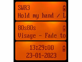 infactory Dynamo Radio:
infactory Mobiles Kurbelradio mit DAB+, EWF-Funktion, Solarpanel, LED, USB