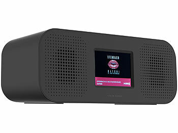VR-Radio DAB Radiowecker: VR-Radio Stereo-Radio-Wecker mit DAB+, Notfall-Warn-Funktion, USB, Bluetooth