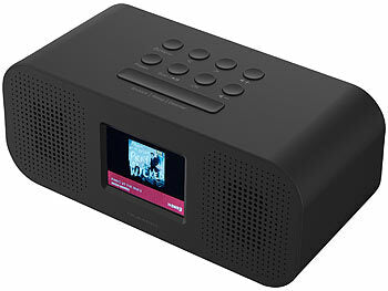 VR-Radio DAB Radiowecker: VR-Radio Stereo-Radio-Wecker mit DAB+, Notfall-Warn-Funktion, USB, Bluetooth