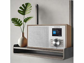 VR-Radio Digitalradio:
VR-Radio Digitales DAB+-Radio, 2,4"/6,1-cm-Farbdisplay, Bluetooth, Holzgehäuse (CH-Version) (CH-Version)