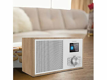VR-Radio Digitalradio:
VR-Radio Digitales DAB+-Radio, 2,4"/6,1-cm-Farbdisplay, Bluetooth, Holzgehäuse (CH-Version) (CH-Version)