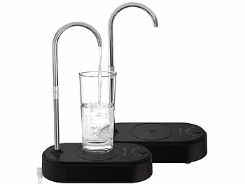 2er-Set Akku-Trinkwasser-Pumpen mit justierbarem Auslass (CH-Version) (CH-Version)