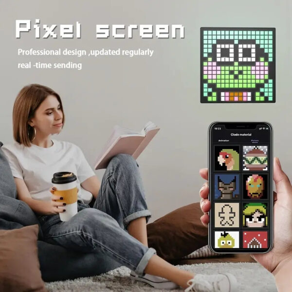 1 teiligesLED Pixel Display ProgrammierbaresDisplay32x32 8