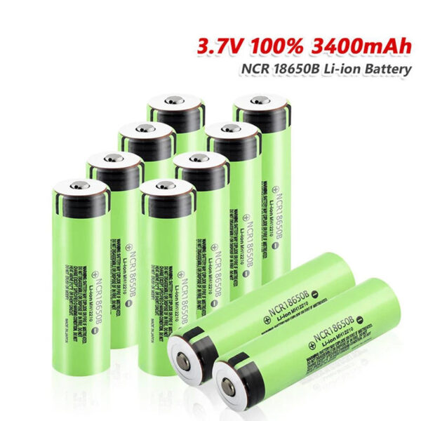 100 neue Original NCR18650B 3 7 V 3400 mah 18650 Lithium Akku F r Taschenlampe batterien jpg Q90 jpg