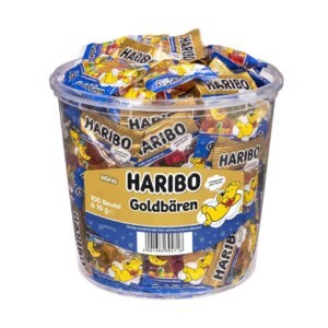 100 x haribo gute nacht goldbaeren