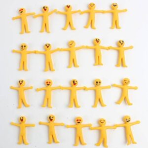 10StueckdehnbaregelbeFiguren 3