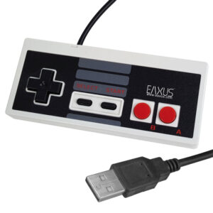 133798635 retro usb controller fuer nes nintendo classic mini gaming konsole kabelgebunden eaxus zoom 02