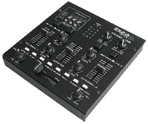 2 Kanal Mischpult IBIZA DJM200USB Bluetooth USB  2