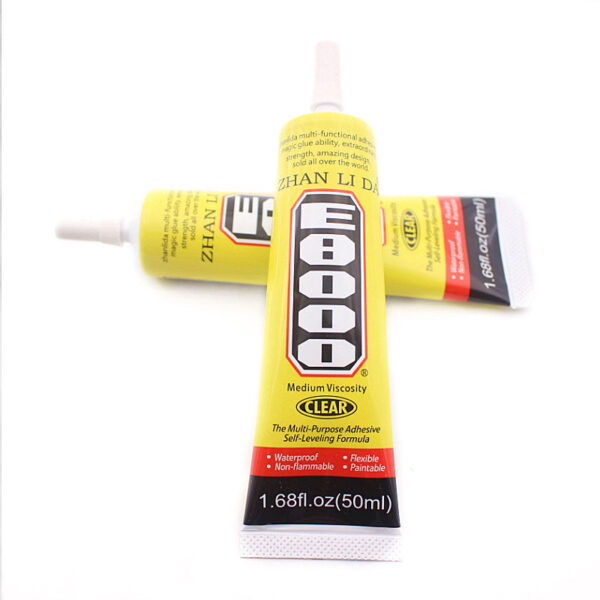 3 12 st cke 3ml E8000 Fl ssigkeit Kleber Klar Kontaktieren Handy Reparatur Klebstoff Faser Tuch 3