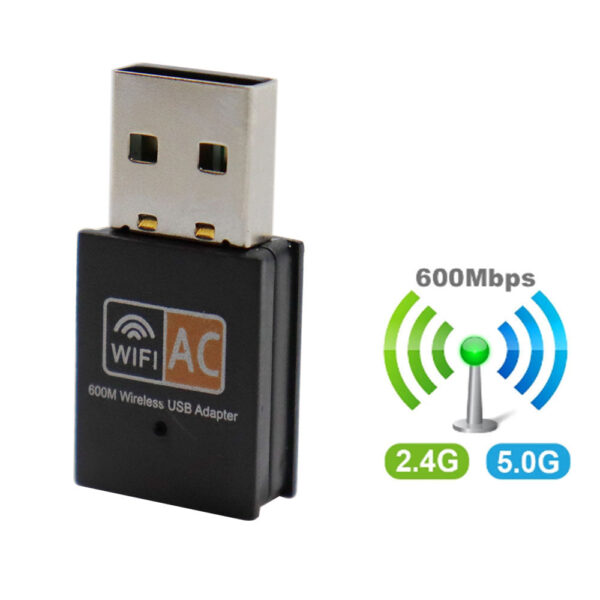 600mbps 2 4 GHz 5GHz Dual Band USB Wifi Adapter Drahtlose Netzwerk Karte Wireless USB WiFi 4