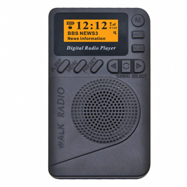DAB DAB Digital Radio Player TUPFEN erhalt FM Empfang MP3 Player Tasche Mini Stereo Empf nger