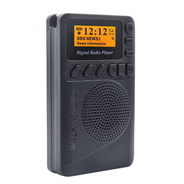 DAB DAB Digital Radio Player TUPFEN erhalt FM Empfang MP3 Player Tasche Mini Stereo Empf nger 2