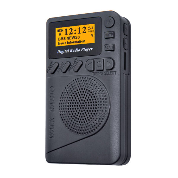 DAB DAB Digital Radio Player TUPFEN erhalt FM Empfang MP3 Player Tasche Mini Stereo Empf nger 4