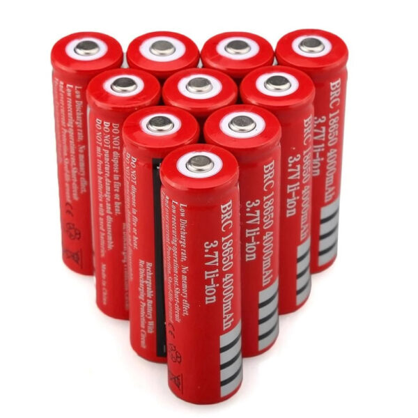 GTF 1PCS 3 7 V 4000MAH 18650 Akku 18650 Li Ion Akku 4000mAh Lithium Batterie F.jpg Q90.jpg  2