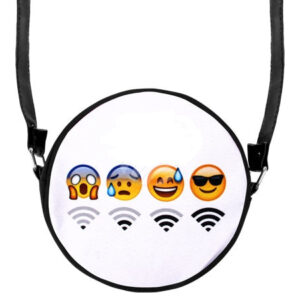 HT 036 Runde Motiv Handtasche WiFi Emotikons HT 036 b 0 05f5e1d1 f979 4925 8315 6ac35105f2a3