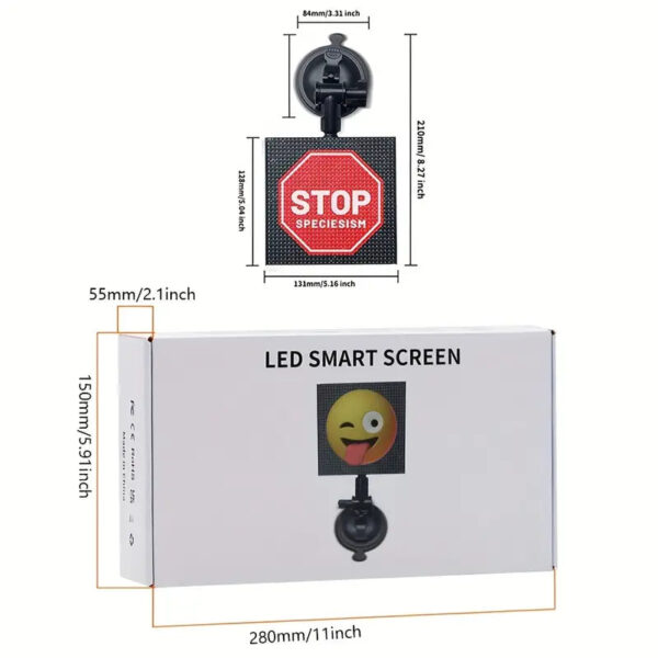 LED Pixel Display Smart Screen ProgrammierbareLED Bildschirmbeleuchtung 1