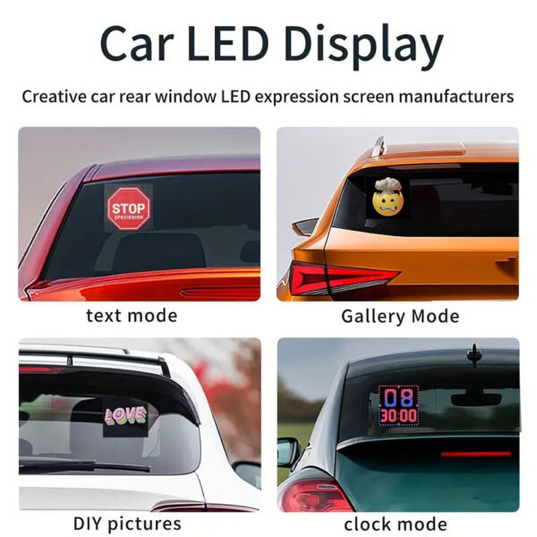 LED Pixel Display Smart Screen ProgrammierbareLED Bildschirmbeleuchtung 5