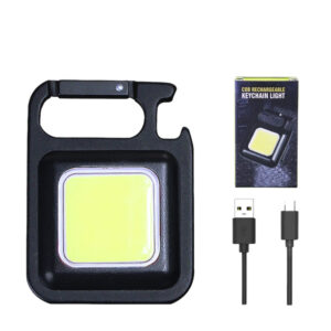 Mini LED Arbeits Licht Multifunktionale Glare COB Keychain Licht Wiederaufladbare Tragbare Taschenlampe Outdoor Camping Korkenzieher 9
