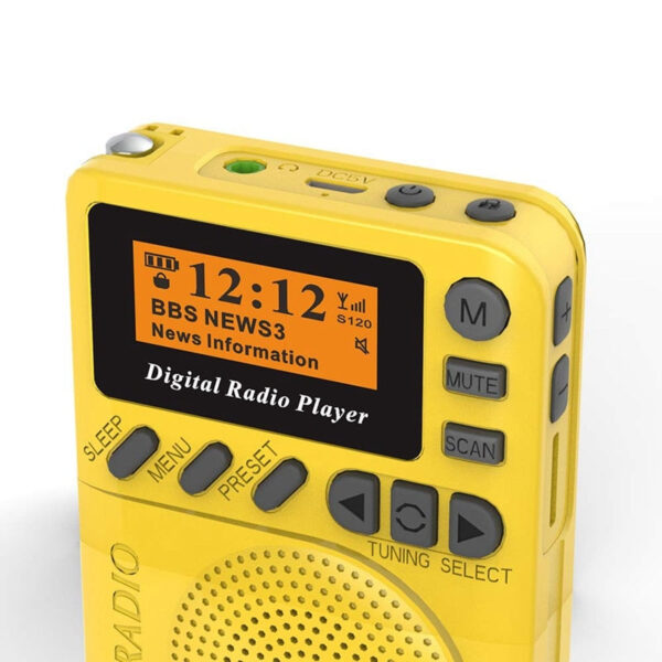 Tasche Dab Digital Radio 87 5 108 Mhz Mini Dab Digital Radio mit Mp3 Player Fm 3