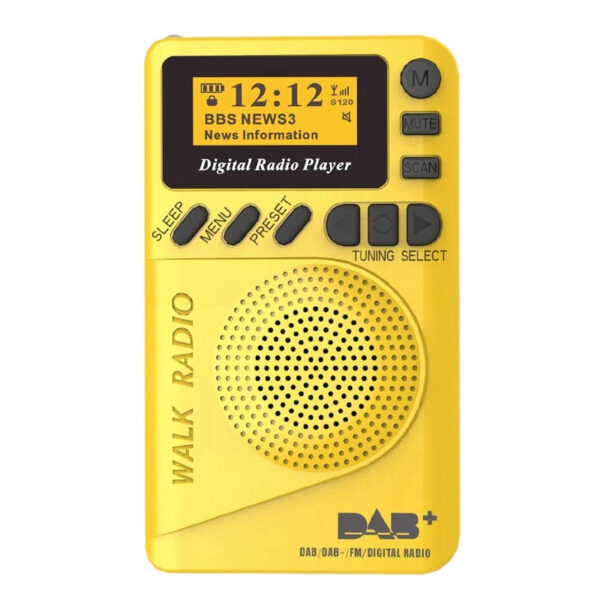 Tasche Dab Digital Radio 87 5 108 Mhz Mini Dab Digital Radio mit Mp3 Player Fm