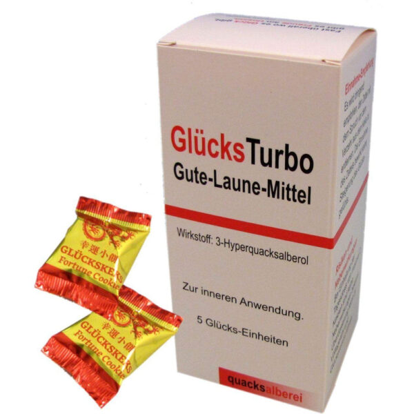 gluecks turbo box mit glueckskeksen