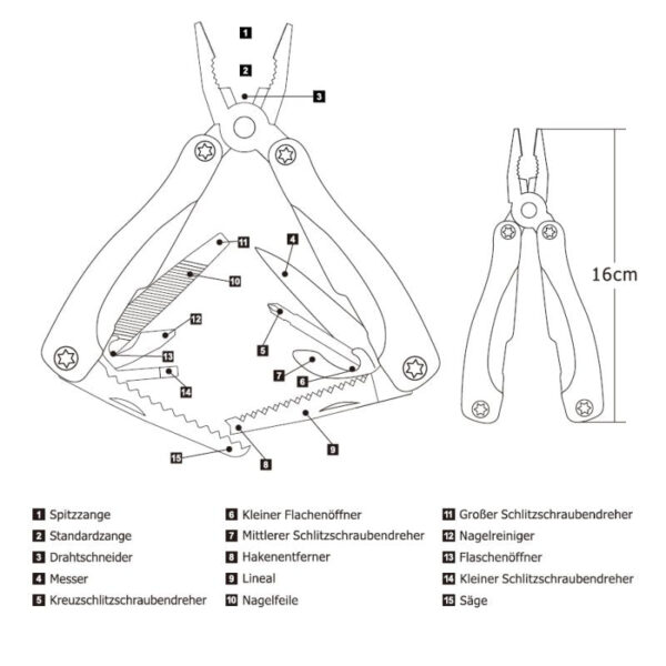 multi tool werkzeug 16 cm xl 4