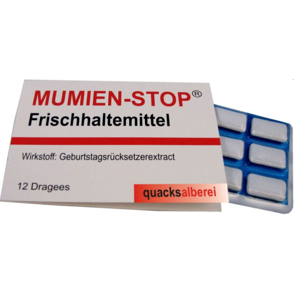 witzige kaugummis mumien stop