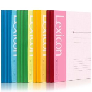 Deli 7653 Notizbuch, A5, kabellose Bindung, weiche Oberfläche, einfacher Notizblock, Studenten-Notizblock