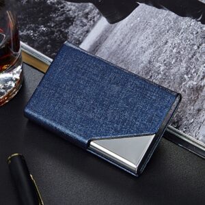 2 PCS Oracle Knochentextur Visitenkartenhalter Brieftasche Kreditkarten-ID Fallhalter, zufällige Farbe