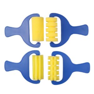 7 Packungen Kinder-Graffiti-Malerei-DIY-Schwammroller