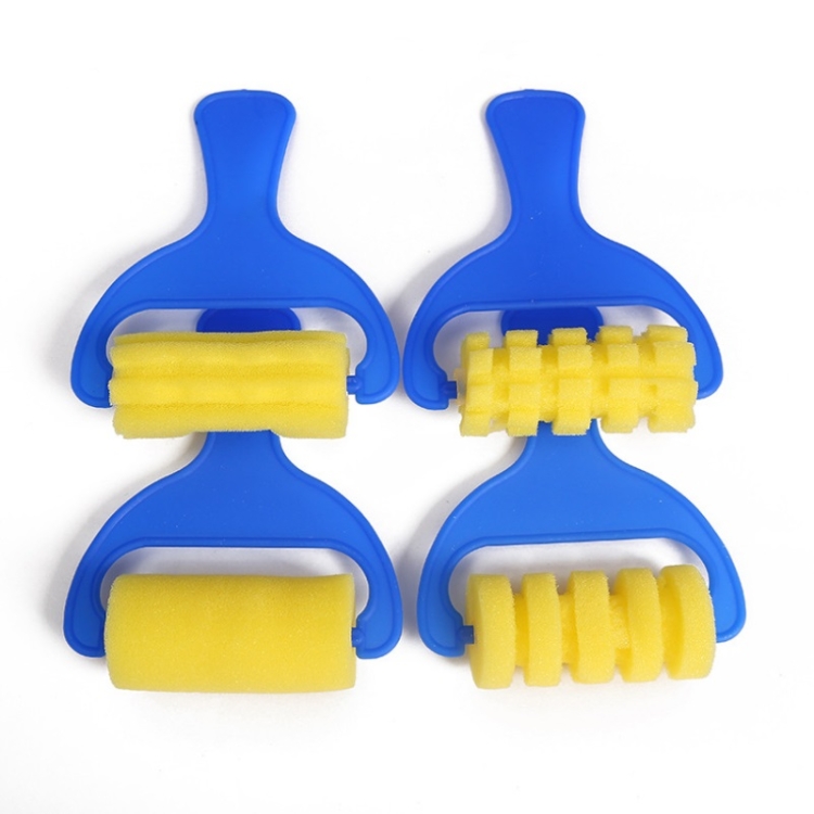 7 Packungen Kinder-Graffiti-Malerei-DIY-Schwammroller – Bild 2