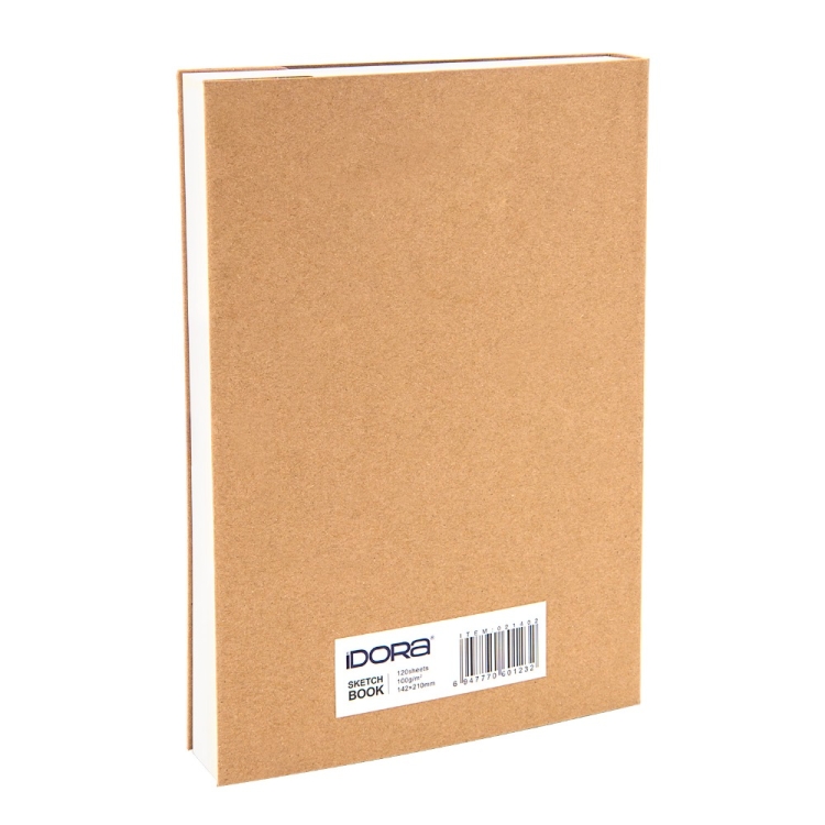 BN5704 Skizzenbuch, Notizblock, Künstlerskizze, Zeichnungsdesign, 120 Blatt, Vintage-Skizzenbuch, Tagebuch, Zeichnungsnotizbuch – Bild 4