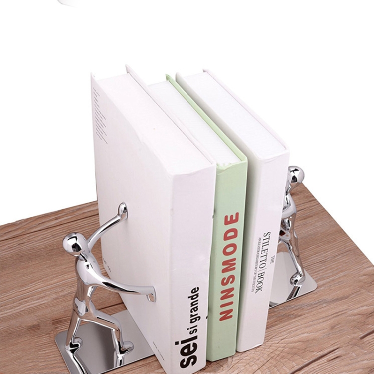 1 Paar Buchhalter Humanoid Figur Rutschfeste Art Desk Organizer Bücherregal Büro Studie Dekoration – Bild 7