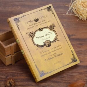 64K kleines Taschen-Vintage-Notizbuch, Handcover, Zaubersprüche, Taschen, Buch, Planer, Tagebuch, Reisender, Notizblock