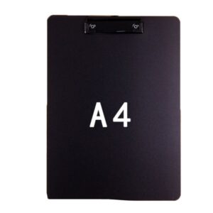 2PCS Einfache Datei Bord Ordner Student Schreibtafel Büroklammer Restaurant Menü Ordner