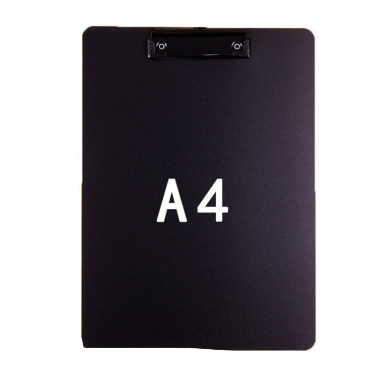 2PCS Einfache Datei Bord Ordner Student Schreibtafel Büroklammer Restaurant Menü Ordner – Bild 2