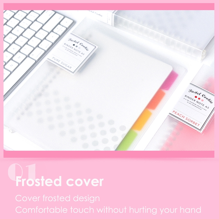 Loseblatt-Notizbuch Rainbow Cookie Tagesplan Persönliches Tagebuch-Notizbuch – Bild 4