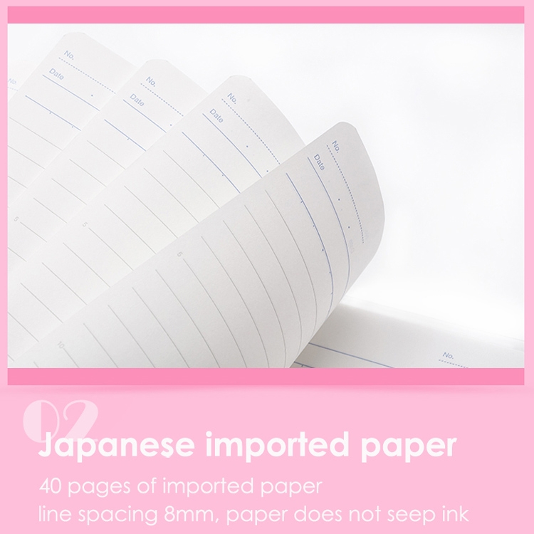 Loseblatt-Notizbuch Rainbow Cookie Tagesplan Persönliches Tagebuch-Notizbuch – Bild 5