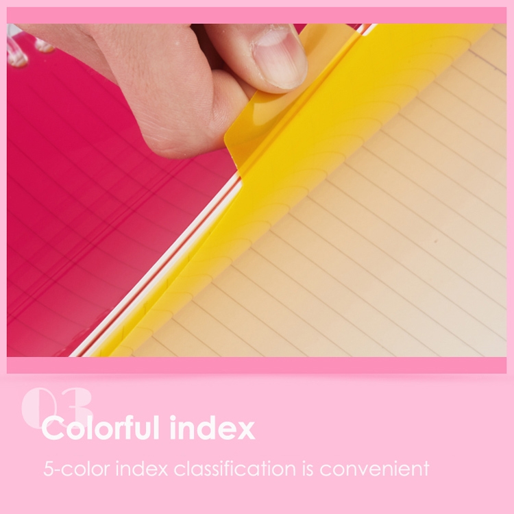 Loseblatt-Notizbuch Rainbow Cookie Tagesplan Persönliches Tagebuch-Notizbuch – Bild 6