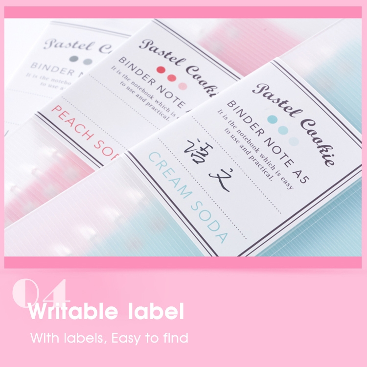 Loseblatt-Notizbuch Rainbow Cookie Tagesplan Persönliches Tagebuch-Notizbuch – Bild 7